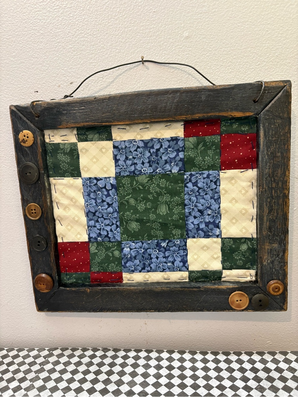 Handmade Patchwork Quilt Wall Art